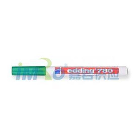 图片 艾迪 记号笔，油性记号笔，耐高温300度 线幅0.8mm 绿色 单位：支