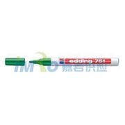 图片 艾迪 记号笔，油性记号笔，耐高温300度 线幅1mm-2mm绿色 单位：支