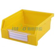 图片 国产 背挂零件盒 物料盒，外尺寸规格D*W*H(mm)：110×105×50，全新料，黄色，24个/箱