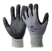 图片 3M 丁腈涂层手套，WX300921193，灰色 L 防滑耐磨手套