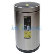 图片 EKO 多可自动感应环境桶垃圾桶， 9285-12L-砂钢 Ф25x42.7cm