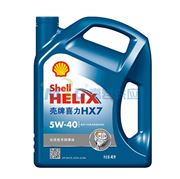 图片 壳牌 半合成汽油机油，HELIX-HX7-5W40，4L/桶