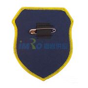 图片 安赛瑞 臂章袖标-群众安全生产监督员 中国中铁，全织唛织线，85×100mm，10个/包，13802