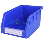 图片 国产 背挂零件盒 物料盒，外尺寸规格D*W*H(mm)：220×140×125，全新料，蓝色，12个/箱