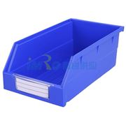 图片 国产 背挂零件盒 物料盒，外尺寸规格D*W*H(mm)：190×105×75，全新料，蓝色，24个/箱