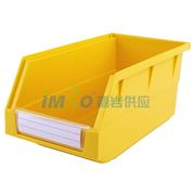 图片 国产 背挂零件盒 物料盒，外尺寸规格D*W*H(mm)：270×140×125，全新料，黄色，12个/箱