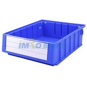 图片 国产 分隔式零件盒 物料盒，外尺寸规格D*W*H(mm)：300×235×90，全新料，蓝色，24个/箱