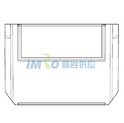 图片 国产 109系列横向分隔板，TK-V109，外尺寸规格D*W*H(mm)：103×74×10，半透明，10个/包